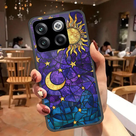 OnePlus Ace Pro Cover - Celestial Starry Universe Series  - HQ Ultra Shine Premium Infinity Glass Soft Silicon Borders Case
