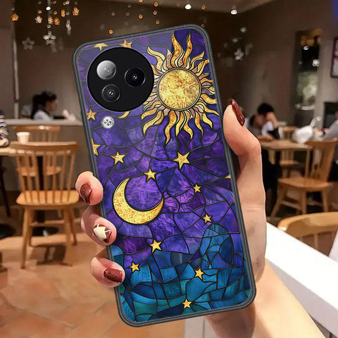 Xiaomi Civi 3 Cover - Celestial Starry Universe Series  - HQ Ultra Shine Premium Infinity Glass Soft Silicon Borders Case