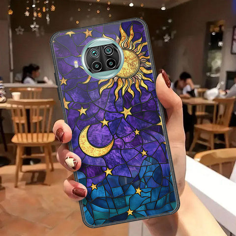 Xiaomi Mi 10T Lite Cover - Celestial Starry Universe Series  - HQ Ultra Shine Premium Infinity Glass Soft Silicon Borders Case