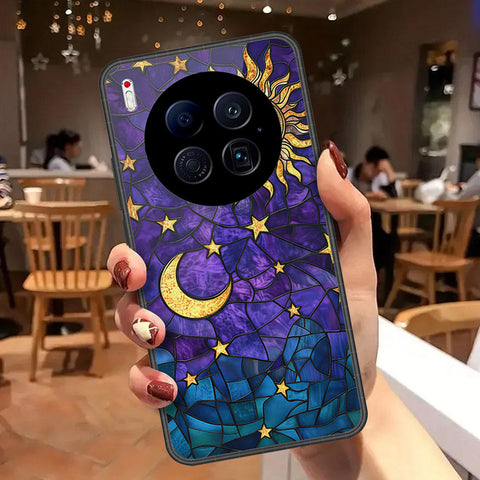 Tecno Camon 40 Premier 4G Cover - Celestial Starry Universe Series - HQ Ultra Shine Premium Infinity Glass Soft Silicon Borders Case