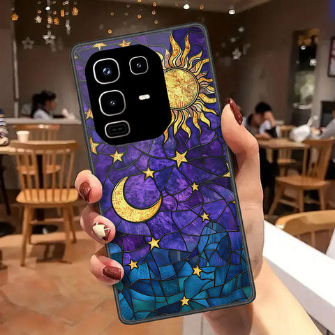 Infinix Note 50 Pro 4G Cover - Celestial Starry Universe Series - HQ Ultra Shine Premium Infinity Glass Soft Silicon Borders Case