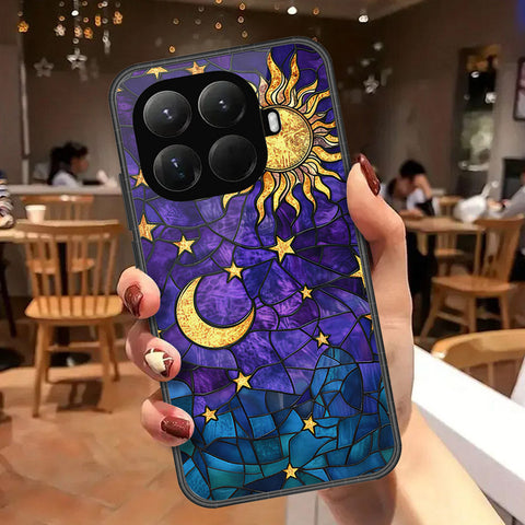 Xiaomi 15t Pro - Celestial Starry Universe Series - HQ Ultra Shine Premium Infinity Glass Soft Silicon Borders Case
