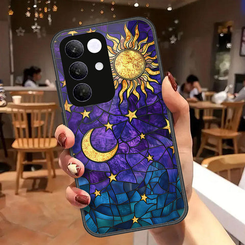 Realme C85 Pro Cover - Celestial Starry Universe Series - HQ Ultra Shine Premium Infinity Glass Soft Silicon Borders Case