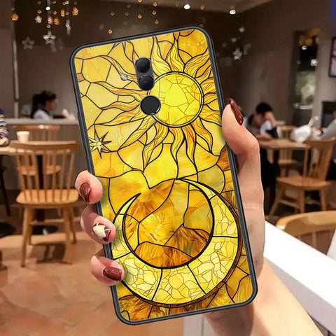 Huawei Mate 20 Lite Cover - Celestial Starry Universe Series  - HQ Ultra Shine Premium Infinity Glass Soft Silicon Borders Case