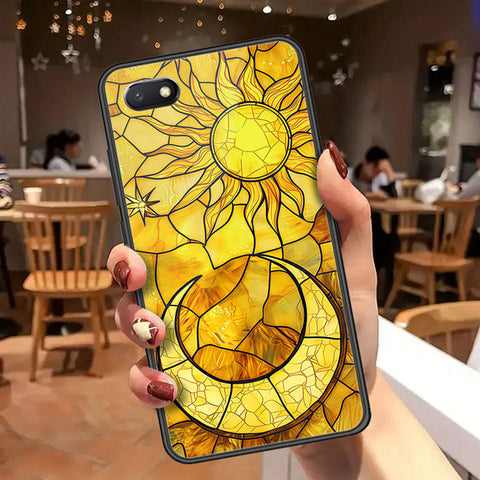 Honor 7S Cover - Celestial Starry Universe Series  - HQ Ultra Shine Premium Infinity Glass Soft Silicon Borders Case