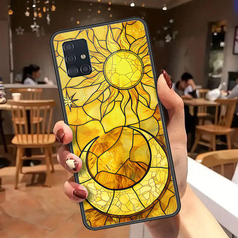 Samsung Galaxy M40s Cover - Celestial Starry Universe Series  - HQ Ultra Shine Premium Infinity Glass Soft Silicon Borders Case