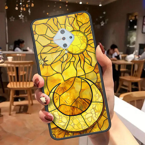 Vivo Y51 (2020 September) Cover - Celestial Starry Universe Series  - HQ Ultra Shine Premium Infinity Glass Soft Silicon Borders Case