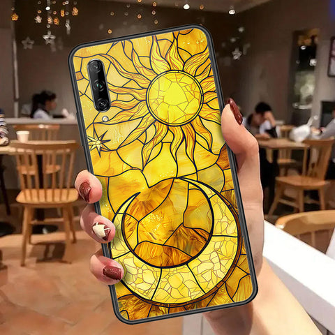 Honor 9X Pro Cover - Celestial Starry Universe Series  - HQ Ultra Shine Premium Infinity Glass Soft Silicon Borders Case