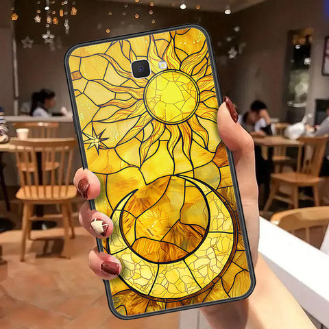 Samsung Galaxy J7 Prime Cover - Celestial Starry Universe Series  - HQ Ultra Shine Premium Infinity Glass Soft Silicon Borders Case