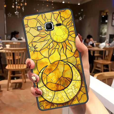 Samsung Galaxy Grand Prime Cover - Celestial Starry Universe Series  - HQ Ultra Shine Premium Infinity Glass Soft Silicon Borders Case