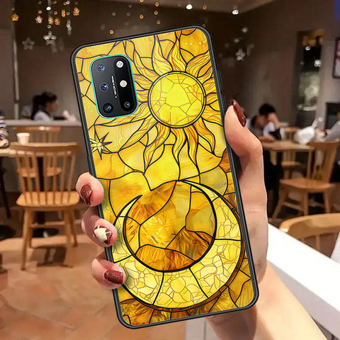 OnePlus 8T Cover - Celestial Starry Universe Series  - HQ Ultra Shine Premium Infinity Glass Soft Silicon Borders Case