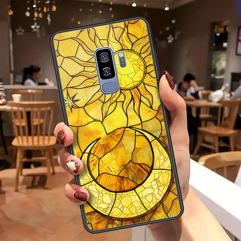 Samsung Galaxy S9 Plus Cover - Celestial Starry Universe Series  - HQ Ultra Shine Premium Infinity Glass Soft Silicon Borders Case