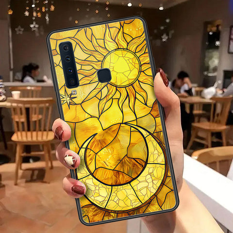 Samsung Galaxy A9 Star Pro Cover - Celestial Starry Universe Series  - HQ Ultra Shine Premium Infinity Glass Soft Silicon Borders Case
