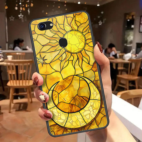 Oppo F5 Cover - Celestial Starry Universe Series  - HQ Ultra Shine Premium Infinity Glass Soft Silicon Borders Case