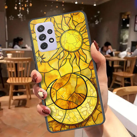 Samsung Galaxy A72 Cover - Celestial Starry Universe Series  - HQ Ultra Shine Premium Infinity Glass Soft Silicon Borders Case