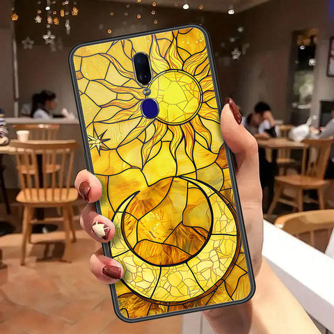 Oppo A9 / A9x Cover - Celestial Starry Universe Series  - HQ Ultra Shine Premium Infinity Glass Soft Silicon Borders Case