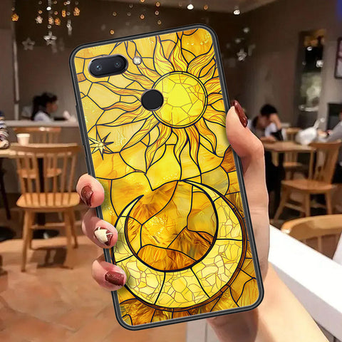Xiaomi Mi 8 Lite Cover - Celestial Starry Universe Series  - HQ Ultra Shine Premium Infinity Glass Soft Silicon Borders Case