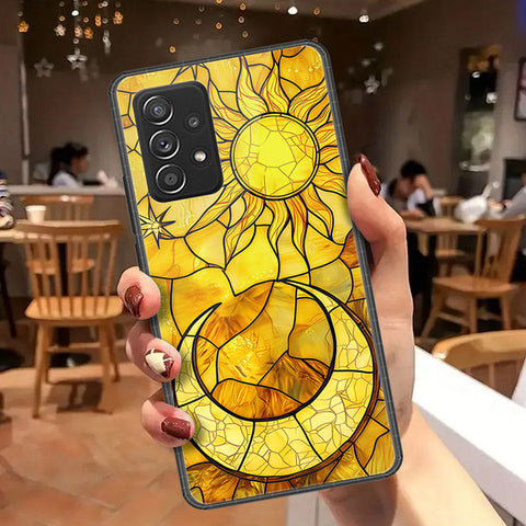 Samsung Galaxy A52s Cover - Celestial Starry Universe Series  - HQ Ultra Shine Premium Infinity Glass Soft Silicon Borders Case