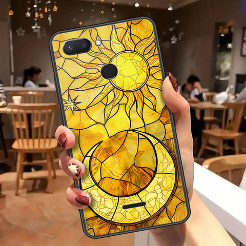 Xiaomi Redmi 6 Cover - Celestial Starry Universe Series  - HQ Ultra Shine Premium Infinity Glass Soft Silicon Borders Case