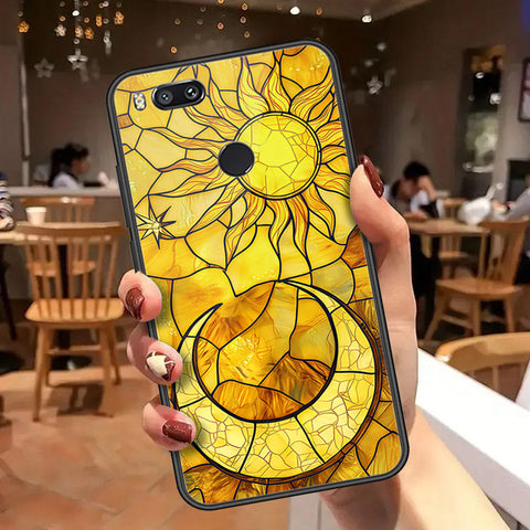 Xiaomi Mi A1 / Mi 5X Cover - Celestial Starry Universe Series  - HQ Ultra Shine Premium Infinity Glass Soft Silicon Borders Case