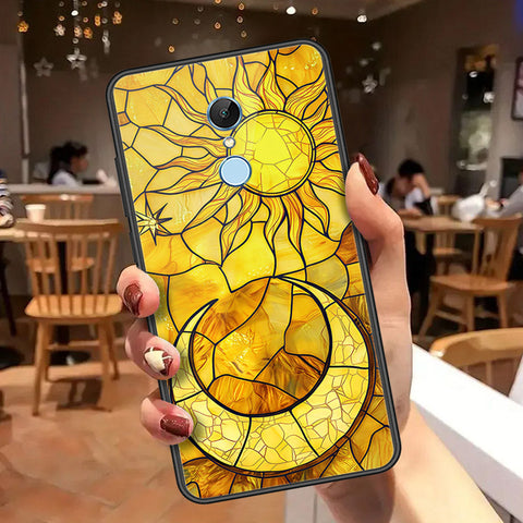 Xiaomi Redmi 5 Cover - Celestial Starry Universe Series - HQ Ultra Shine Premium Infinity Glass Soft Silicon Borders Case