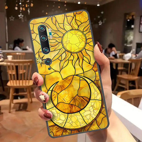 Xiaomi Mi CC9 Pro Cover - Celestial Starry Universe Series  - HQ Ultra Shine Premium Infinity Glass Soft Silicon Borders Case