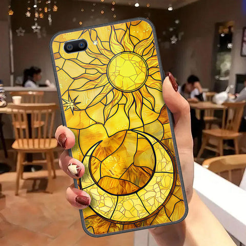 Oppo A12e Cover - Celestial Starry Universe Series  - HQ Ultra Shine Premium Infinity Glass Soft Silicon Borders Case