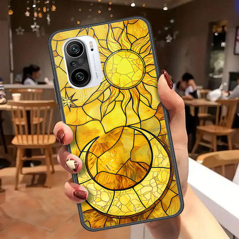 Xiaomi Redmi K40 Cover - Celestial Starry Universe Series  - HQ Ultra Shine Premium Infinity Glass Soft Silicon Borders Case