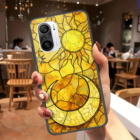 Xiaomi Poco F3 Cover - Celestial Starry Universe Series  - HQ Ultra Shine Premium Infinity Glass Soft Silicon Borders Case