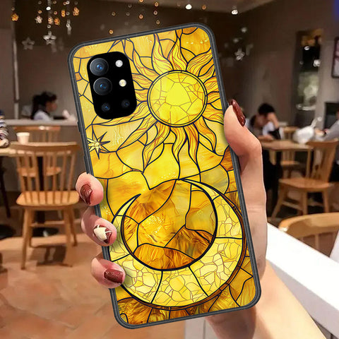 OnePlus 9R Cover - Celestial Starry Universe Series  - HQ Ultra Shine Premium Infinity Glass Soft Silicon Borders Case