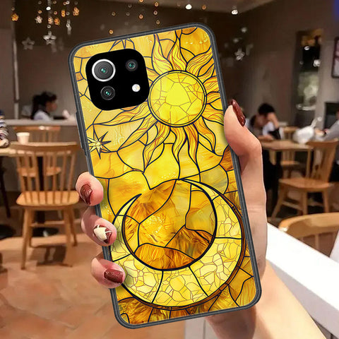 Xiaomi Mi 11 Lite 5G Cover - Celestial Starry Universe Series  - HQ Ultra Shine Premium Infinity Glass Soft Silicon Borders Case