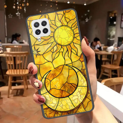 Samsung Galaxy M32 Cover - Celestial Starry Universe Series  - HQ Ultra Shine Premium Infinity Glass Soft Silicon Borders Case