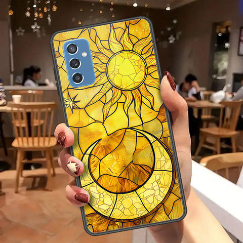 Samsung Galaxy M52 5G Cover - Celestial Starry Universe Series  - HQ Ultra Shine Premium Infinity Glass Soft Silicon Borders Case