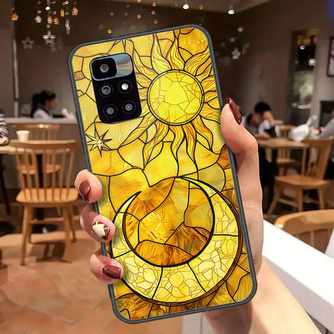 Xiaomi Redmi 10 Prime Cover - Celestial Starry Universe Series  - HQ Ultra Shine Premium Infinity Glass Soft Silicon Borders Case