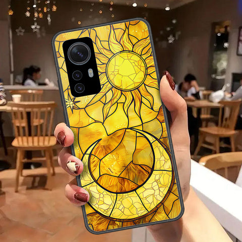 Xiaomi 12S Pro Cover - Celestial Starry Universe Series  - HQ Ultra Shine Premium Infinity Glass Soft Silicon Borders Case