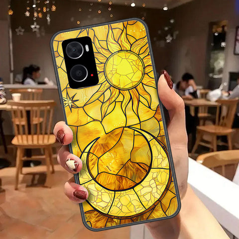 Oppo A36 Cover - Celestial Starry Universe Series  - HQ Ultra Shine Premium Infinity Glass Soft Silicon Borders Case