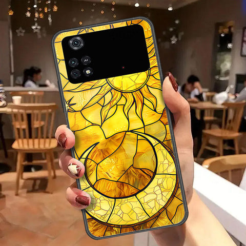 Xiaomi Poco M4 Pro Cover - Celestial Starry Universe Series  - HQ Ultra Shine Premium Infinity Glass Soft Silicon Borders Case