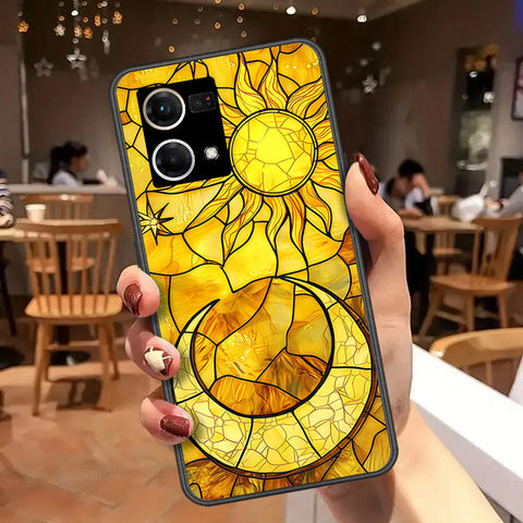 Oppo F21 Pro 4G Cover - Celestial Starry Universe Series  - HQ Ultra Shine Premium Infinity Glass Soft Silicon Borders Case