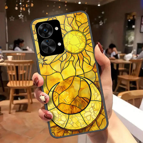 OnePlus Nord 2T Cover - Celestial Starry Universe Series  - HQ Ultra Shine Premium Infinity Glass Soft Silicon Borders Case