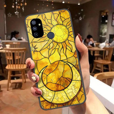 OnePlus Nord N100 Cover - Celestial Starry Universe Series  - HQ Ultra Shine Premium Infinity Glass Soft Silicon Borders Case