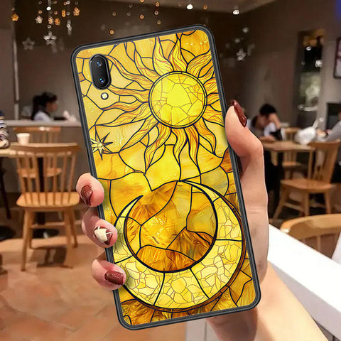 Vivo V11 Pro Cover - Celestial Starry Universe Series  - HQ Ultra Shine Premium Infinity Glass Soft Silicon Borders Case
