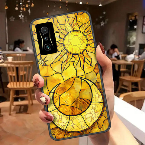 Xiaomi Redmi K50 Gaming Cover - Celestial Starry Universe Series  - HQ Ultra Shine Premium Infinity Glass Soft Silicon Borders Case