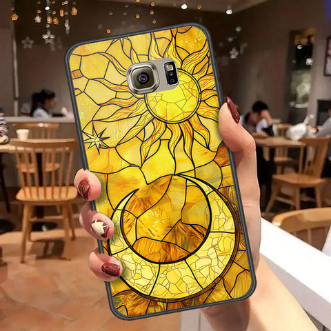 Samsung Galaxy S6 Cover - Celestial Starry Universe Series  - HQ Ultra Shine Premium Infinity Glass Soft Silicon Borders Case