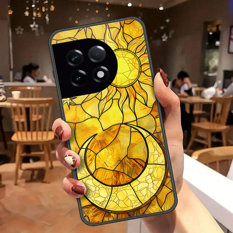 OnePlus Ace 2 Cover - Celestial Starry Universe Series  - HQ Ultra Shine Premium Infinity Glass Soft Silicon Borders Case