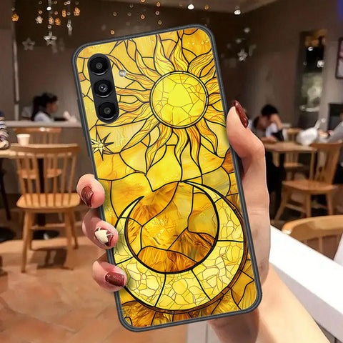 Samsung Galaxy A04s Cover - Celestial Starry Universe Series  - HQ Ultra Shine Premium Infinity Glass Soft Silicon Borders Case