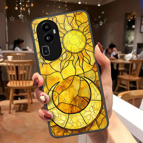 Oppo Reno 10 Pro Plus Cover - Celestial Starry Universe Series  - HQ Ultra Shine Premium Infinity Glass Soft Silicon Borders Case