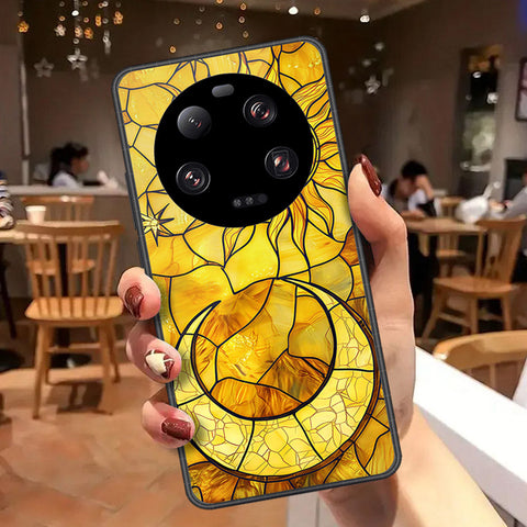 Xiaomi 13 Ultra Cover - Celestial Starry Universe Series  - HQ Ultra Shine Premium Infinity Glass Soft Silicon Borders Case