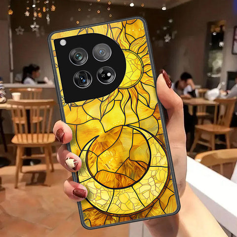 OnePlus 12 Cover - Celestial Starry Universe Series - HQ Ultra Shine Premium Infinity Glass Soft Silicon Borders Case