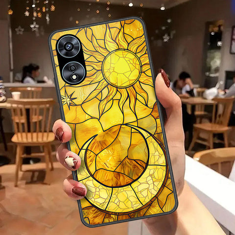 Oppo A78 4G Cover - Celestial Starry Universe Series - HQ Ultra Shine Premium Infinity Glass Soft Silicon Borders Case