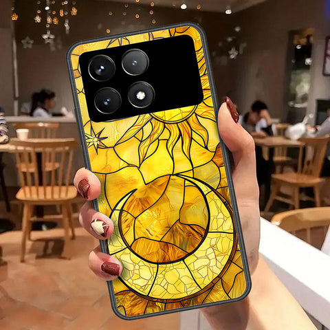 Xiaomi Poco X6 Pro Cover - Celestial Starry Universe Series - HQ Ultra Shine Premium Infinity Glass Soft Silicon Borders Case